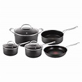 Jamie Oliver by Tefal Hard Anodised Non-Stick 5 Piece Cookware Set ...