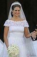 La Princesa Magdalena de Suecia con un vestido de novia diseñado por ...