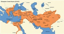 Map of the Greek Empire 323 BC | Bible mapping, Bible, Bible class