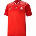 Cómo es la camiseta del Seleccionado de Suiza Mundial Qatar 2022 ...