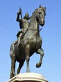 Equestrian statue of Philip III in Madrid Spain
