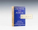 Crowds and Power Elias Canetti First Edition Signed