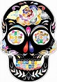 Calavera Skull Day of the Dead Clip art - skulls png download - 1608* ...