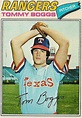 Texas Rangers Cards: 1977 Topps - Tommy Boggs.