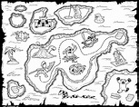 Free Pirate Treasure Maps for a Pirate Birthday Party Treasure Hunt