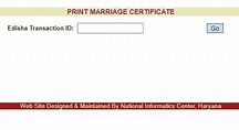 Haryana Marriage Registration: Apply Online, Marriage Certificate