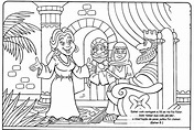 Desenho de Rainha Ester para colorir - Tudodesenhos
