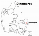 Blog de Geografia: Mapa da Dinamarca para Imprimir e Colorir
