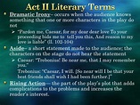 PPT - The Tragedy of Julius Caesar Literary Terms by Act PowerPoint ...