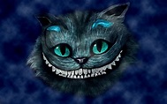 Alice no País das Maravilhas, sorrindo Cheshire Cat Papéis de Parede ...
