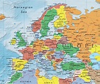 Europe continent | europe map | list of countries in europe | einfon