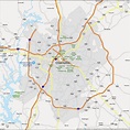 Charlotte Map [North Carolina] - GIS Geography
