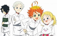 Promised Neverland Emma Norman Ray (#2009035) - HD Wallpaper ...