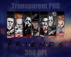 Horror Characters PNG Friends Horror PNG Friends Character - Etsy Australia