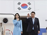 尹錫悅抵達美國訪問 白宮稱美韓將就氣候等達成協議 - 新浪香港