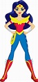 Vector Superhero Female - Wonder Woman Dc Super Hero Clipart - Full ...