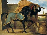 The Horse Race, Théodore Géricault, 1816-17 | Romanticism paintings ...