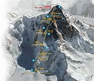 K2 Mountain Map