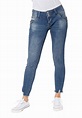SUBLEVEL Damen Skinny Jeans mit Knopfdetail | FASHION5