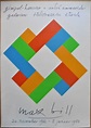 Max Bill Original Serigraph art Poster 1982 Max Bill, Kunst Poster ...