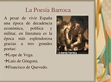 PPT - La Poesía Barroca PowerPoint Presentation, free download - ID:4579476