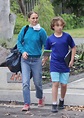 Natalie Portman’s Son Aleph Shows Off Curly Hair As She Picks Him Up ...