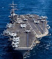 USS Dwight D. Eisenhower CVN-69 Aircraft Carrier US Navy