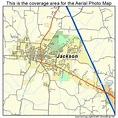 Aerial Photography Map of Jackson, MO Missouri