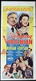 THE VANISHING VIRGINIAN Original Daybill Movie Poster Kathryn Grayson ...