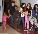 Matt Damon and Luciana Barroso's three daughters are pretty in pink in ...
