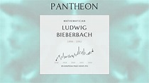 Ludwig Bieberbach Biography - German mathematician | Pantheon