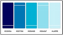 20+ Best Blue Color Palettes for 2021 – Avasta