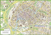 Strasbourg City Center map