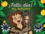 Día del Biólogo - MayanToons