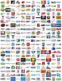 Más de 9000 logotipos de canales de televisión