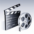 Película Del Rollo De Película, El Icono Video, Símbolo De La Película ...