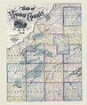 1858 Map of Wood County Ohio - Etsy