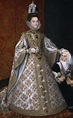 ca. 1586 Isabel Clara Eugenia with Magdalena Ruiz by Coello studio ...