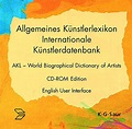 Allgemeines Künstlerlexikon - Internationale Künstlerdatenbank - CD-ROM ...