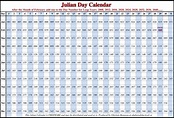 New Printable Julian Calendar | Free calendar template, Julian day ...