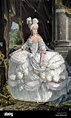 Marie Antoinette, Königin von Frankreich Frau von Louis XVI. Hand ...
