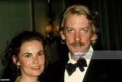 Donald Sutherland and wife Francine Racette circa 1981 in New York ...