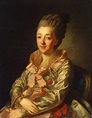 Portrait of Grand Duchess Natalia Alexeyevna Painting | Roslin ...