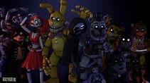 Fazbear Frights 1-5 Characters Poster (credits in comm ...