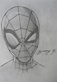 Dibujo spider man a lapiz | Dibujos garabateados, Dibujos sencillos ...