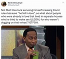 12 best Matt Hancock memes and reactions following his tell-all podcast ...
