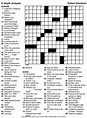 Eugene Sheffer Printable Crossword Puzzles Please Click On The Pdf Icon ...