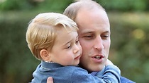 Prince William reveals rare fact about Prince George as a baby | HELLO!