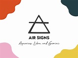 Air Signs of the Zodiac: Aquarius, Libra, and Gemini