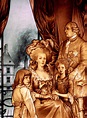 Vitral de Luis XVI y Maria Antonieta, con sus hijos | María antonieta, Maria antonieta reina de ...